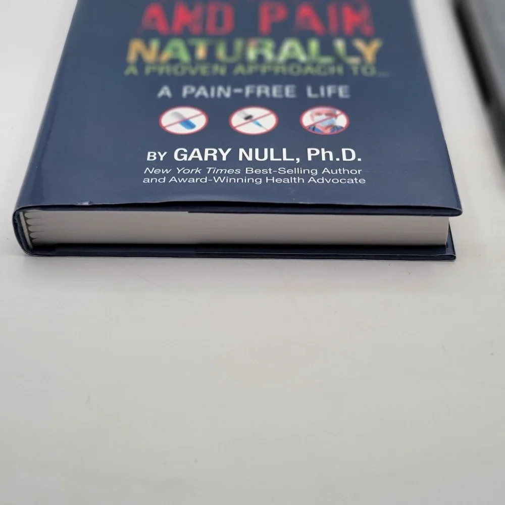 Gary Null Reverse Arthritis and Pain Naturally Hardcover Book & DVD Set EXCL